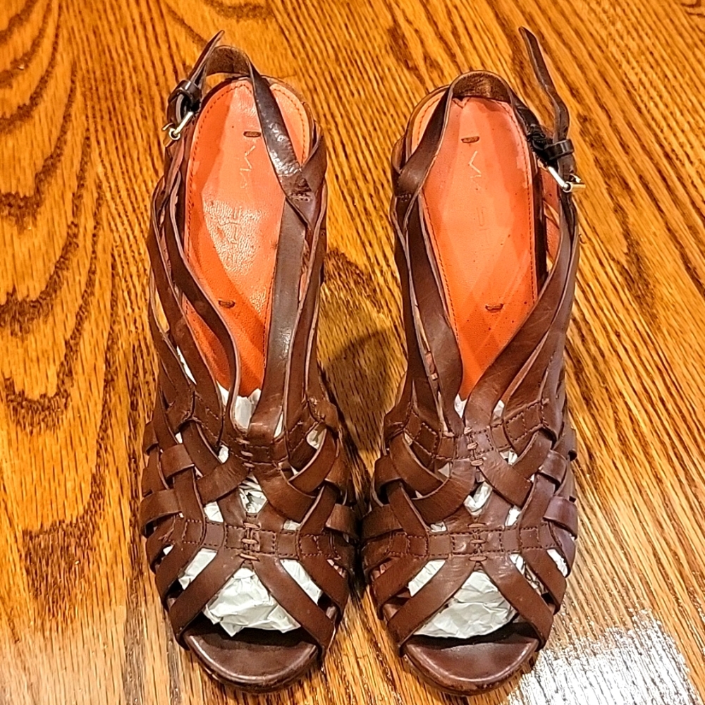 Via Spiga strappy heels size 6.5